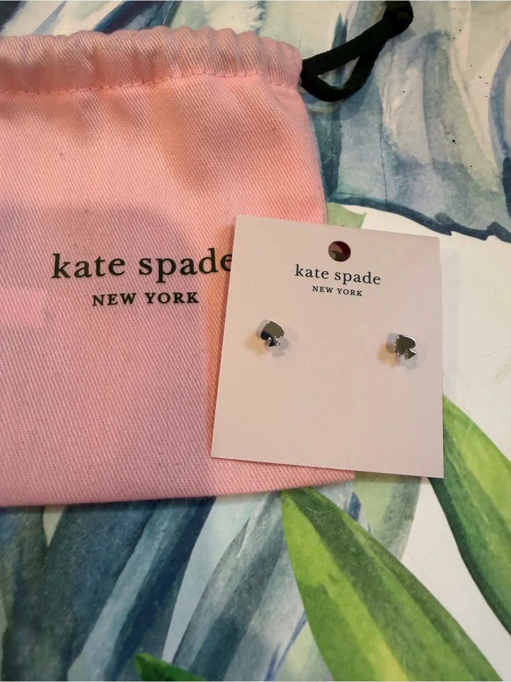 Kate Spade silver stud earrings